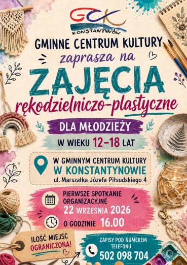 Wrzesień pełen wydarzeń w Konstantynowie. GCK zaprasza