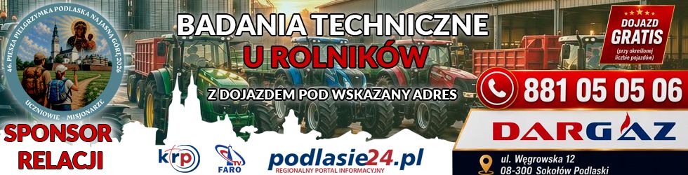 Sponsor relacji z pielgrzymki - DARGAZ